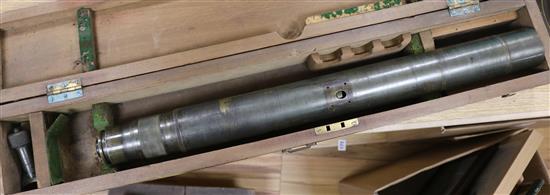 A large WWI scope, boxed